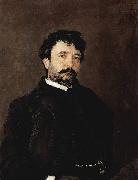 Valentin Serov Portrat des italienischen Sangers Angelo Masini France oil painting artist